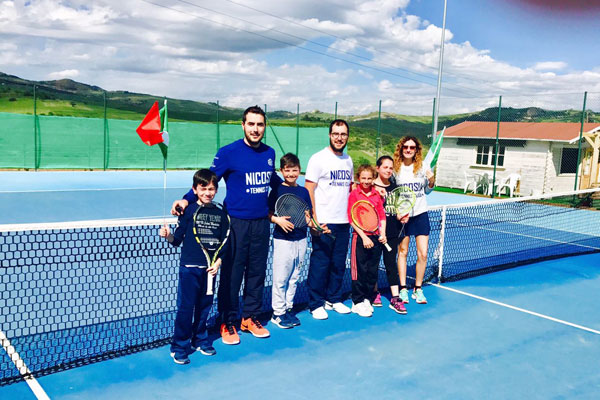 Quattro alunni nicosiani agli Internazionali di Tennis a Roma