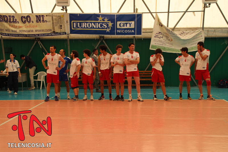 Il Nicosia Volley retrocede in serie D