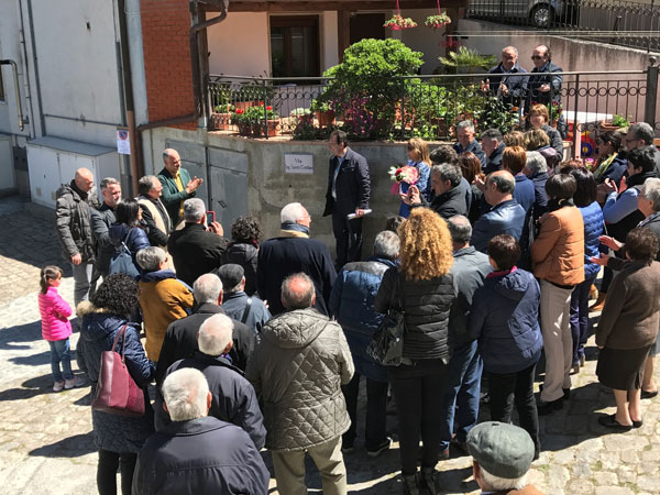 Gangi, intitolata una strada a Santi Centineo