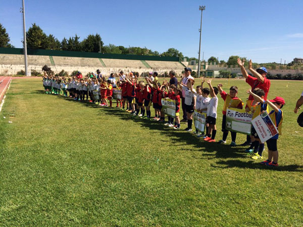 Leonforte, i piccoli sportivi protagonisti del Fun Football