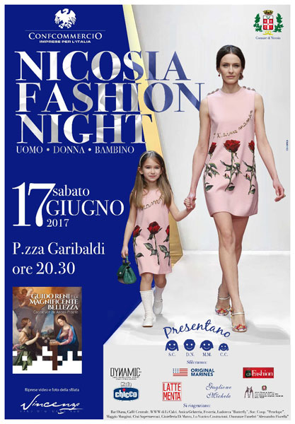 Sabato 17 giugno in piazza Garibaldi il ‘’Nicosia Fashion Night’’