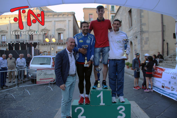 Carmelo Calogero si aggiudica la prima edizione del trofeo podistico ‘’Città di Nicosia’’