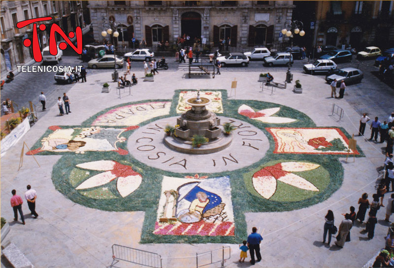 I ricordi dell’infiorata di Nicosia