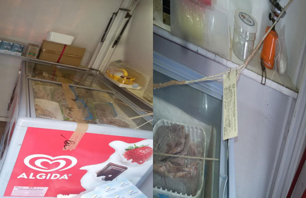 Regalbuto, durante un blitz in un locale i carabinieri sequestrano 100 kg di alimenti in cattivo stato di conservazione 