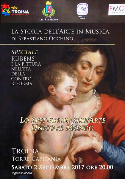 La Storia dell’Arte in Musica di Sebastiano Occhino in scena a Troina con uno speciale su Rubens