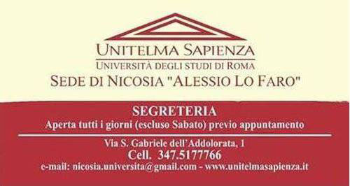 Si rinnova l’offerta dell’Unitelma Sapienza ad un anno dalla sua nascita a Nicosia