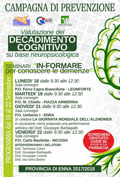 Salute, al via la seconda campagna di prevenzione del decadimento cognitivo