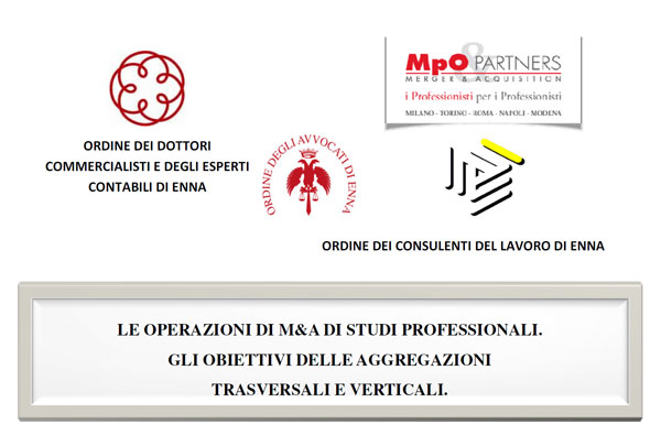 Enna, sabato 11 novembre convegno patrocinato dall’Ordine dei Commercialisti