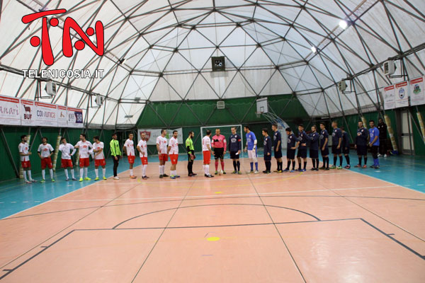 Calcio a 5 serie C2, netta vittoria del Città di Nicosia contro l’Argyrium