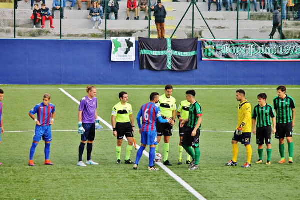 Palmese-Troina, 2-4, rossoblu in fuga nel campionato di calcio di serie D