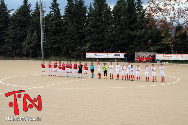 Calcio Prima categoria, vittoria casalinga per il Città di Nicosia