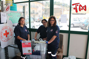 Nicosia, la Croce Rossa Italiana ha avviato in città una raccolta alimentare