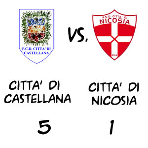 Calcio, tonfo per il Città di Nicosia