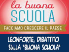 Leonforte, incontro dibattito sulla buona scuola