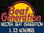 Nicosia, il 23 novembre il Beat Generation Event