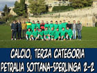 Calcio, Terza Categoria Petralia Sottana-Sperlinga 2-2