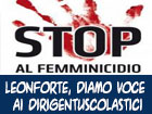 Leonforte, Stop al femminicidio. La parola ai dirigenti scolastici