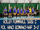 Volley femminile, Polisportiva Nino Romano-NAF Nicosia 3-0