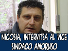 Nicosia, intervista al vice-sindaco Carmelo Amoruso