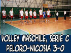 Volley maschile, Peloro-Nicosia 3-0