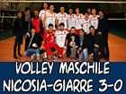 Volley maschile, Nicosia Volley-New Image Giarre 3-0