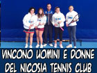 Tennis, il Nicosia Tennis Club si impone in serie C ed in serie D