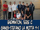 Badminton, in serie C Gangi-Stefano La Motta 4-1