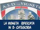 La Vigneta ripescata in seconda categoria