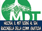 Nicosia, il MDT scrive al sen. Buccarella (M5S) vice-presidente della commissione giustizia del Senato