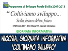 Nicosia, giornata informativa ‘’ Coltiviamo Sviluppo ’’