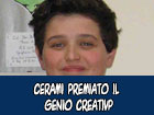 Cerami. La scuola Don Bosco premia il suo piccolo genio creativo, Matteo Gagliano