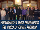 Agira, festeggiato il 16mo anniversario del circolo sociale Argyrium