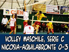 Volley maschile, Nicosia-AquilaBronte 0-3