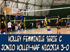 Volley femminile, Jonio Volley-NAF Nicosia 3-0