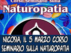 Nicosia, il 5 marzo corso-seminario sulla Naturopatia