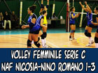 Volley femminile, NAF Nicosia-Polisportiva Nino Romano 1-3