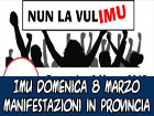 IMU Agricola, domenica 8 marzo manifestazioni del M5S in tutta la provincia 