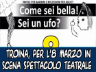 Troina, festa della donna: domani in scena lo spettacolo teatrale ‘’Come sei bella ! Sei un ufo ?’’