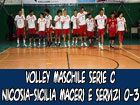 Volley maschile, serie C Nicosia-Siciliana Maceri & Servizi 0-3