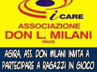 Agira, l' associazione Don Milani invita a partecipare al concorso per le scuole ''Ragazzi in Gioco''