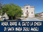 Agira, riapre al culto la chiesa di Santa Maria degli Angeli