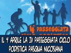 Il 4 aprile prenderà il via la quarta edizione della passeggiata ciclo-podistica Pasqua nicosiana