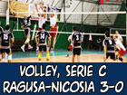 Volley, CSAIN Ragusa-Nicosia Volley 3-0