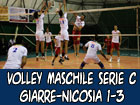 Volley maschile, Giarre-Nicosia 1-3