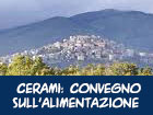 CERAMI. Convegno sull'alimentazione