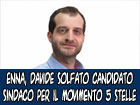 Amministrative Enna, il Movimento 5 Stelle presenta la lista. Davide Solfato, 30 anni, è il candidato sindaco