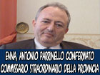 Enna, Antonio Parrinello confermato commissario straordinario della provincia