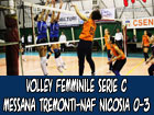 Volley femminile, Messana Tremonti-NAF Nicosia 0-3