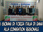 Giovani Forza Italia di Enna presenti nella Prima Convention Regionale a Caltanissetta