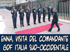 Guardia di Finanza: Visita ispettiva del Comandante Interregionale dell’Italia Sud-Occidentale - Generale di Corpo d’Armata Filippo Ritondale - al Comando Provinciale di Enna